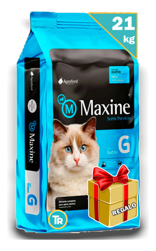 Ración Para Gato Maxine Adulto 21kg + Obsequio+ Envío Gratis