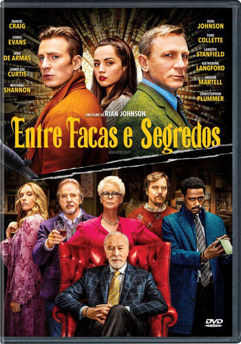 Dvd Entre Facas E Segredos - Daniel Craig Suspense 131 Min