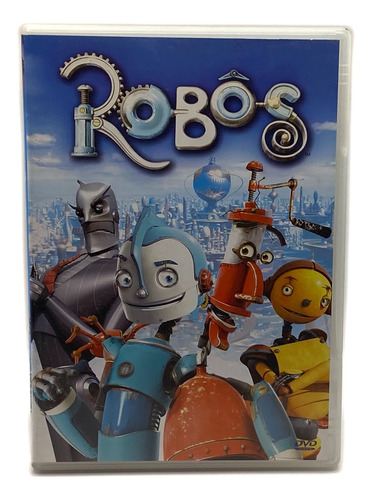 Dvd Película Animada - Robots / Excelente 