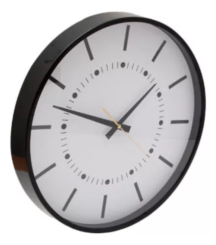 Reloj Pared Cocina Cuadrado Blanco 25 Cm Kook Time