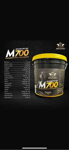 Brufort Equinos Probiótico Vitaminas Minerais Massa Muscular