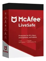 Comprar Antivirus Mcafee Livesafe 1 Año Sin Limite De Dispositivos*