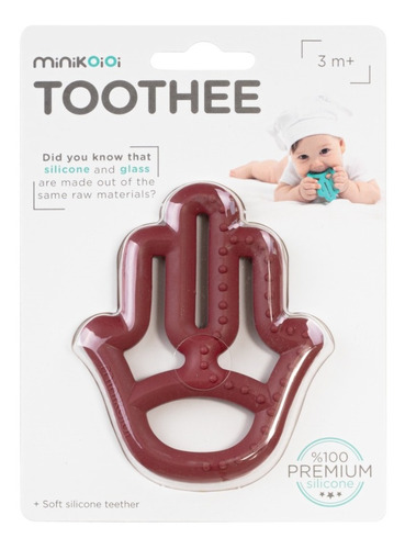 Mordillo De Silicona Bebe Minikoioi Toothee
