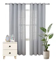 Comprar Cortinas Translucidas Blanca Persianas 140x213cm 2 Paneles