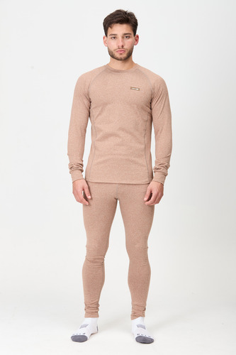 Conjunto Térmico Hombre Frisado Camiseta + Calza Abrigo Oslo