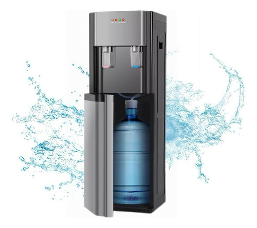 Dispensador De Agua Fría/caliente Con Sistema Oculto Gris