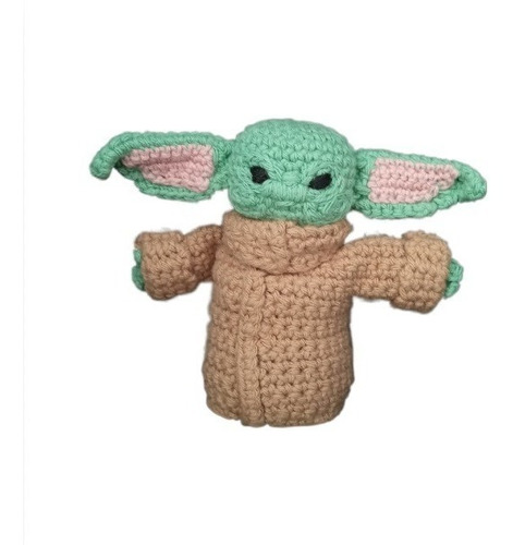 Muñeco De Grogu, Baby Yoda, Tejido A Crochet