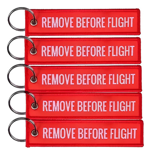 15 Unids/ Llavero Remove Before Flight