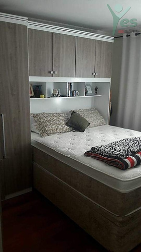 Imagem 6 de 15 de Ref.: 2156 - Apartamento Com Condomínio 2 Quartos Sendo 1 Suíte E 01 Vaga No Camilópolis,santo André - Sp - 2156