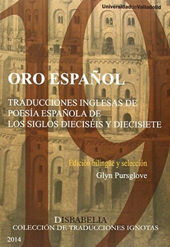 Libro Oro Espa¥ol Traducciones Inglesas De Poesia  De Pursgl