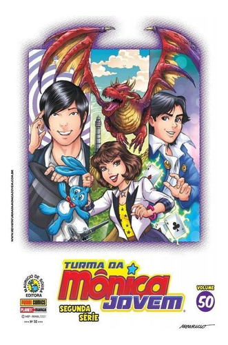 Turma Da Mônica Jovem Reedição Vol. 50, de Mauricio de Sousa., vol. 50. Editora Panini, capa mole, edição 1 em português, 2021