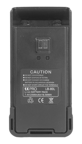 Bateria Para Radio Portatil Tx500 Txpro Lb80l