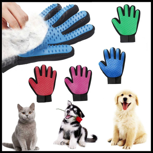 Removedor De Pelo Mascotas Guante + Cepillo Quita Pelusa