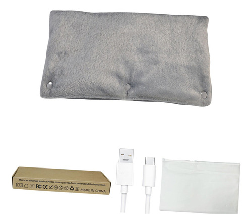 Calentador De Manos, Bolsa Para Calentar Las Manos, Gris