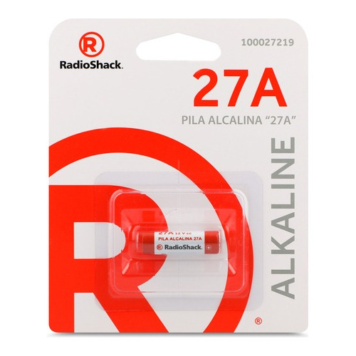 Pila Alcalina 27 A 12v Radioshack