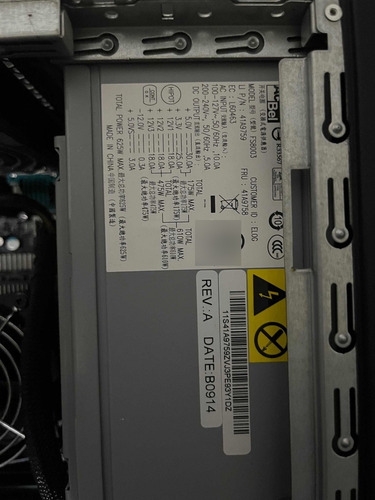 Workstation/thinkstation S20 Ibm/lenovo Dual Core (Usado)