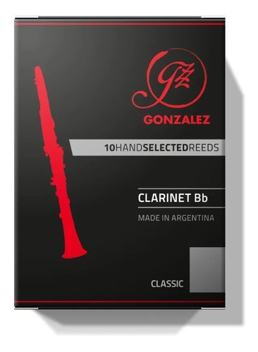 Cañas Gonzalez Classic Para Clarinete En Sib