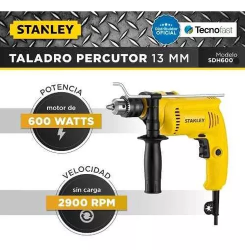 Taladro Percutor de 600W STANLEY - SDH600 