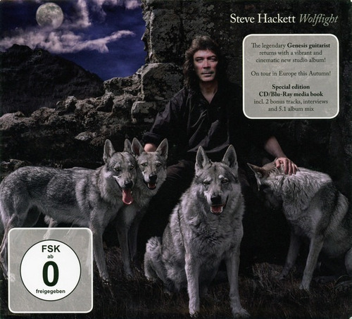 Steve Hackett Wolflight Cd Blu Ray Eu Musicovinyl