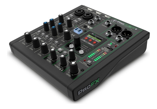 Mezcladora Análoga 6 Canales Bluetooth Mackie Profx6v3