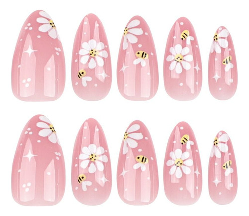 Unhas Postiças, Dicas De Unhas Francesas, Manicure Longa Com