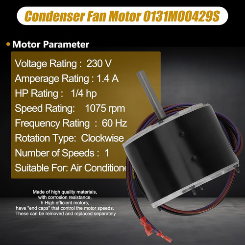 0131m00429s Motor De Repuesto Goodman 0131m00847s, Compatibl