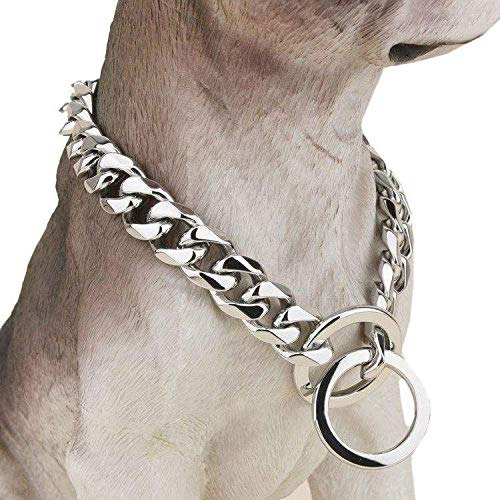 Collar De Cadena Cubana De Estrangulamiento Resistente ...