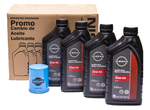 Kit Cambio De Aceite Original Para Nissan Tsuru