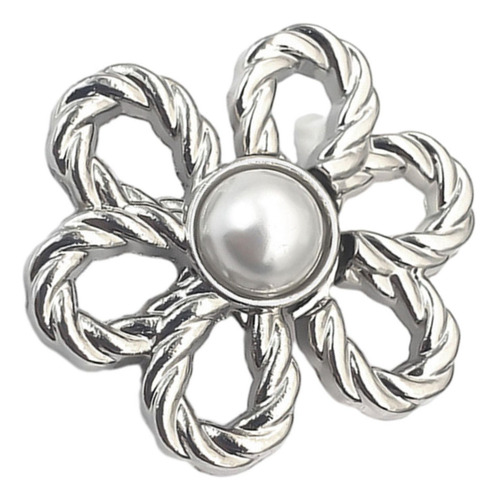 . Jeans Botón Pin Jeans Ajustador De Cintura Botón De Flor
