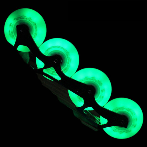Rodas De Skate De Gelo Green Light 64 Mm Pu Com Decoração In