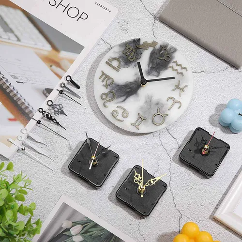 5 Piezas De Mecanismo De Movimiento De Reloj Silence Quartz,