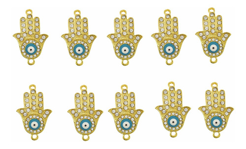   Hamsa Evil Eye Charm  Hamsa Hand Charm  Fátima Eye H...