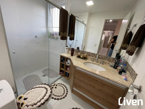 Imagem 17 de 20 de Maravilhoso Apartamento De 99m² Com 3 Dormitórios, Suíte E Varanda Gourmet Na Vila Industrial - 9047