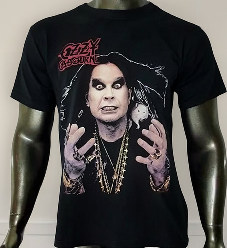 Poleras Unisex De Algodón, Con Estampados De Ozzy Osbourne.