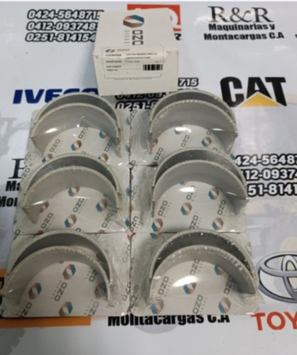 Conchas De Biela Caterpillar Motor C7 Medida 0,50 