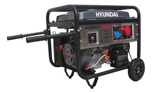 Generador portátil Hyundai HY7000LE-3 6900W trifásico 220V/380V
