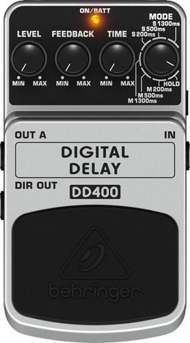 Behringer Dd400 Dd 400 Pedal De Guitarra Digital Delay (Reacondicionado)