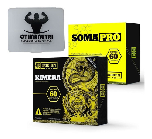 Somapro 60 Cáps   Kimera Thermo 60 Comprimidos   Porta Cáps