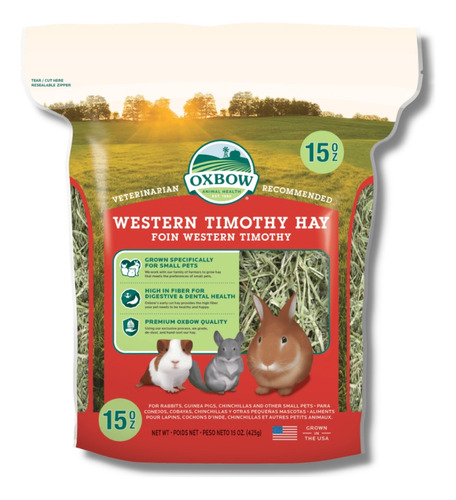 Heno Western Timothy Hay 1,13kg Oxbow