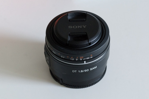 Lente Sony 50mm (sal50f18) - A-mount - Seminova