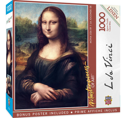 Rompecabezas - Mona Lisa - Leonardo Da Vinci - 1000 Piezas