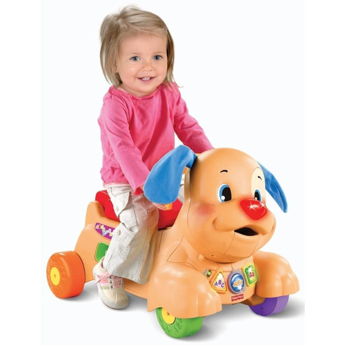 Andadera Carro Perrito Aprende Conmigo Fisher Price Español