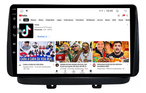 Kit Multimidia Doblo 10p Android 14 Carplay 2gb 32gb