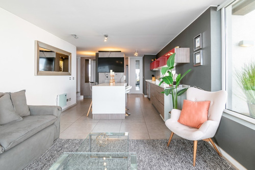 Imagen 3 de 30 de Departamento Con Vista Al Mar En Costa De Montemar, Concón
