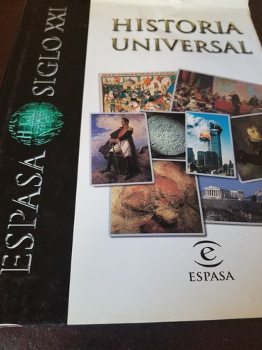 Enciclopedia,historia Universal,espasa, Siglo Xxl,con Cd 