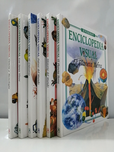 Enciclopedia Everest 6 Tomos Pasta Dura Ilustrada Juvenil