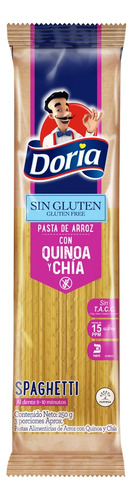 Spaghetti Doria Sin Gluten Quinua Chia 25 - g