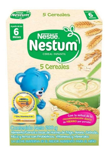 Cereal Nestum Nestlé 5 Cereales