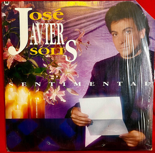 Disco Lp José Javier Solís / Sentimental. 1991 1a Ed.