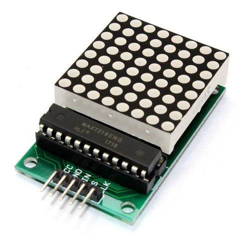 Kit Matriz Led De 8x8 Con Max7219, Arduino, Pic, Raspberry